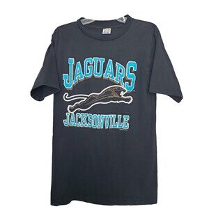 Competitor Jacksonville Jaguars Banned Logo Short Sleeve T-Shirt 1993 Size Med